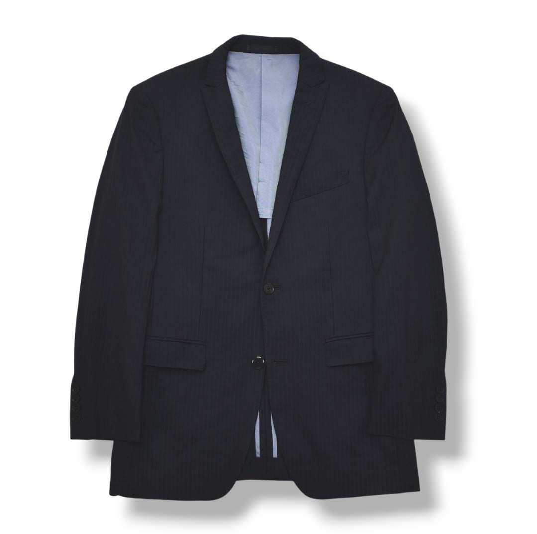 【美品】バーバリー ブラックレーベル セットアップ ブラックスーツ スーツ上下 中古・古着通販】BURBERRY BLACK LABEL (バーバリーブラック