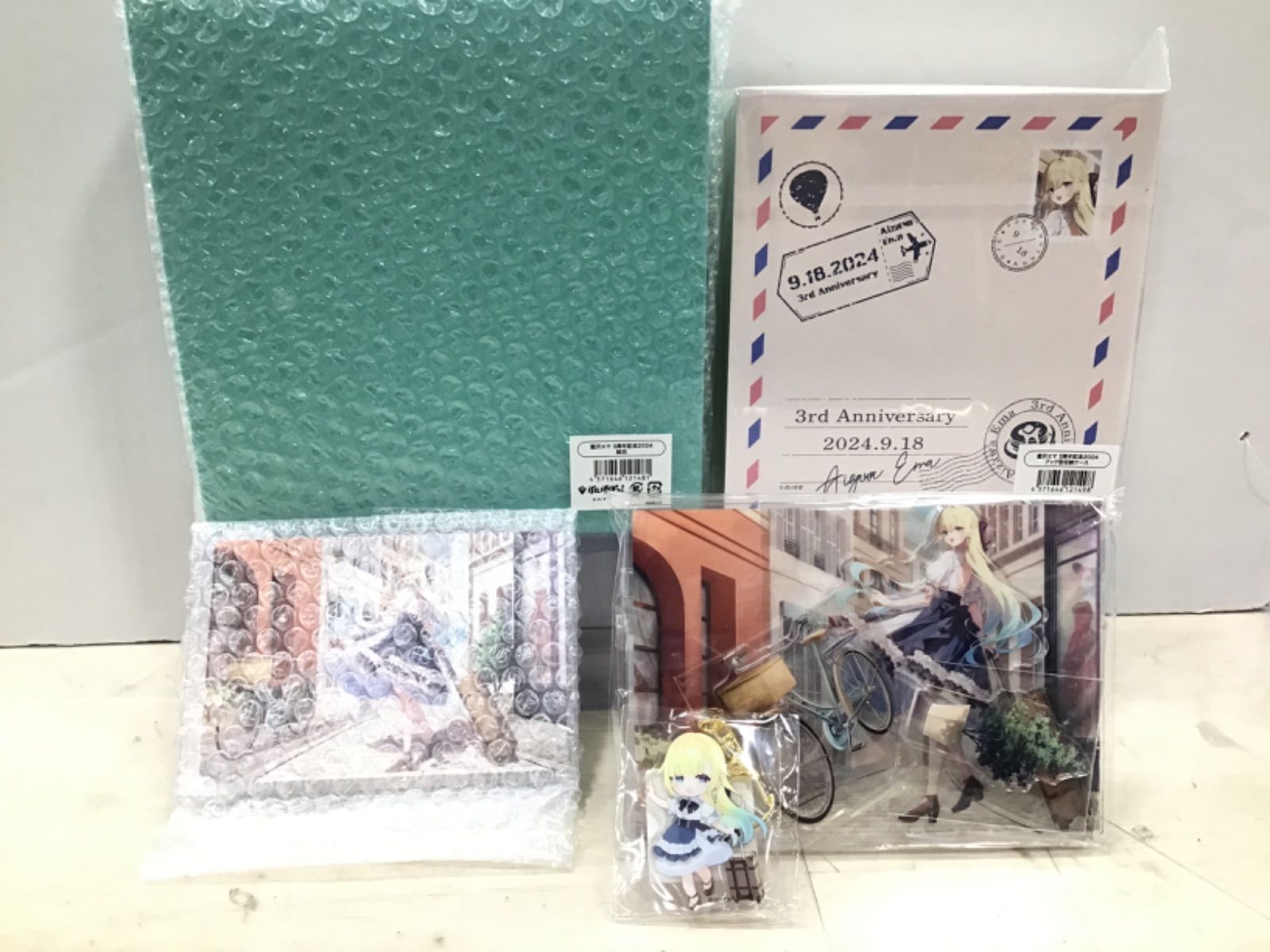 33 ぶいすぽっ！ 藍沢エマ 2024【3周年記念グッズ5種セット】絵皿