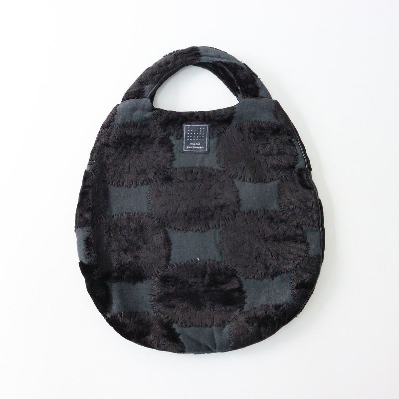 エッグバック ミナペルホネン mina perhonen sand flower egg bag パイル