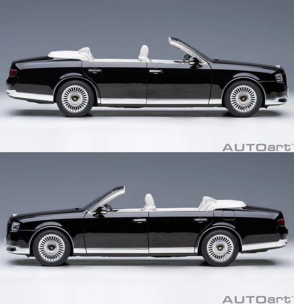 1/18センチュリーオープンカー LCD 1:18 TOYOTA センチュリー 合金製