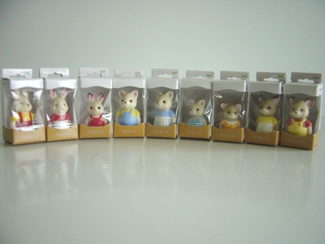 ♯Fzm21JT　シルバニアファミリーフィギュアコレクション4全9種 シルバニアファミリー フィギュアコレクション4 | カプセル
