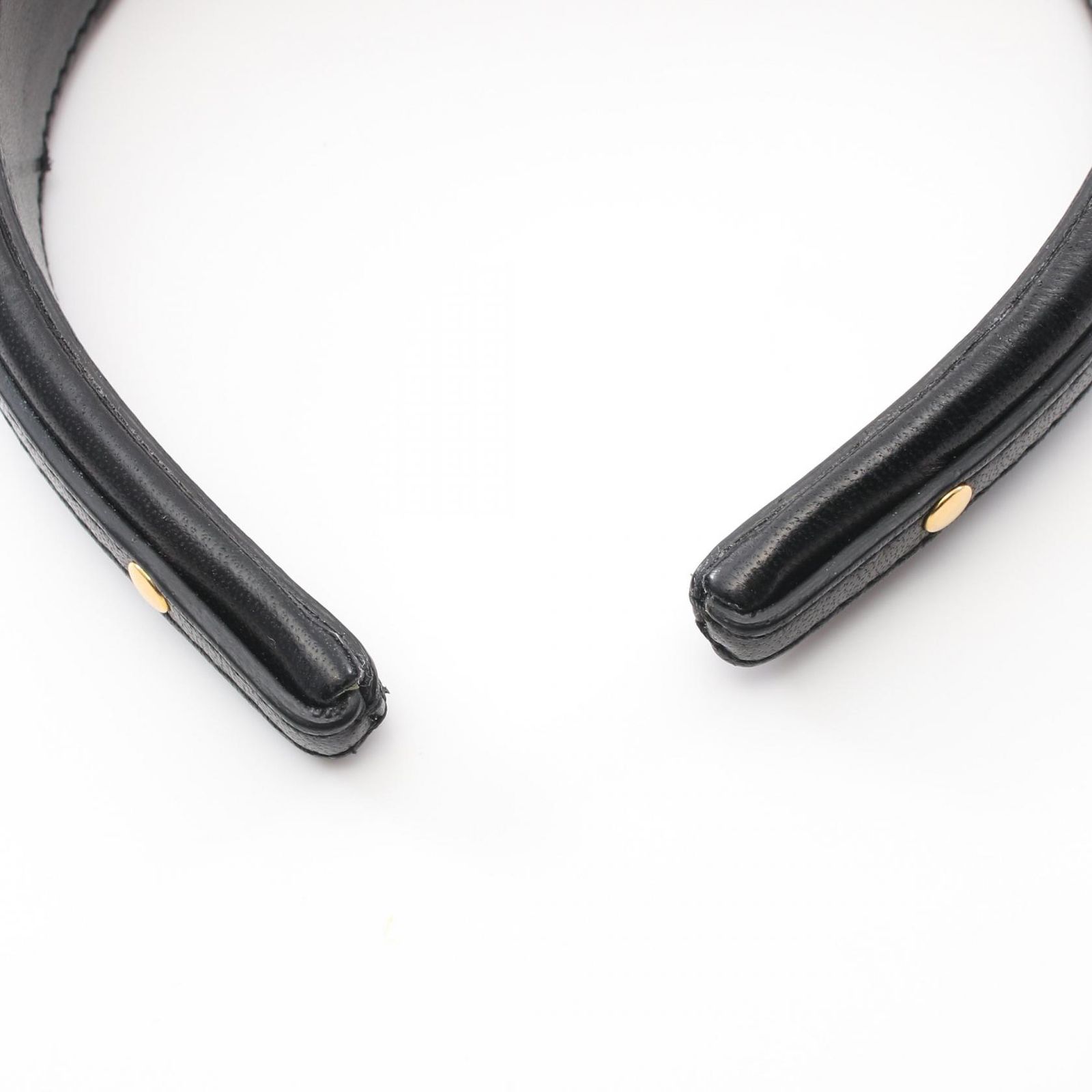 GUCCI カチューシャ グッチ ブラック - ヘアアクセサリー 黒 GUCCI