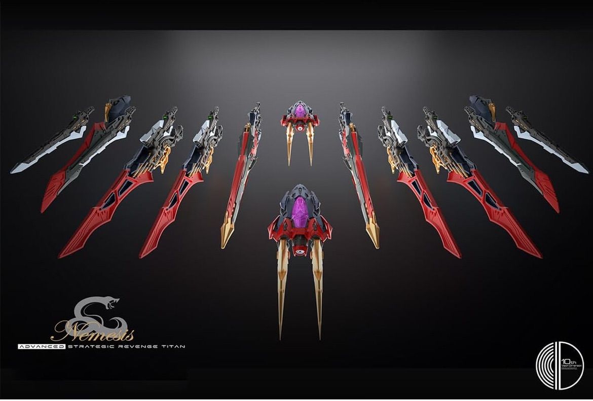 無限維度 1/100プラモデル 復讐女神 ネメシス NEMESIS Amazon | 無限维度 1/100 機甲 復讐女神 Nemesis 組立モデル可動