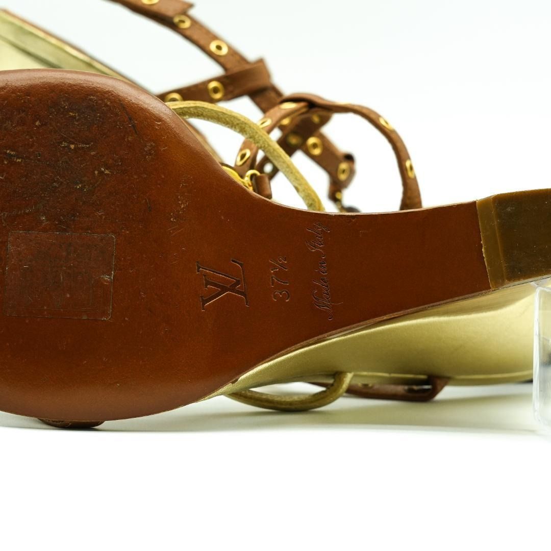Louis Vuitton】ルイヴィトン アンクル ストラップ ヒール