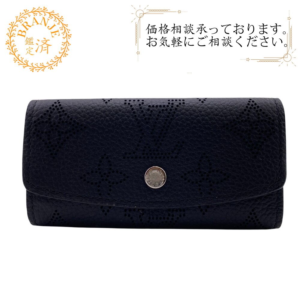 LOUIS VUITTON　ミュルティクレ4 M64054 マヒナ ブラック LOUIS VUITTON ミュルティクレ4 M64054 マヒナ ブラック