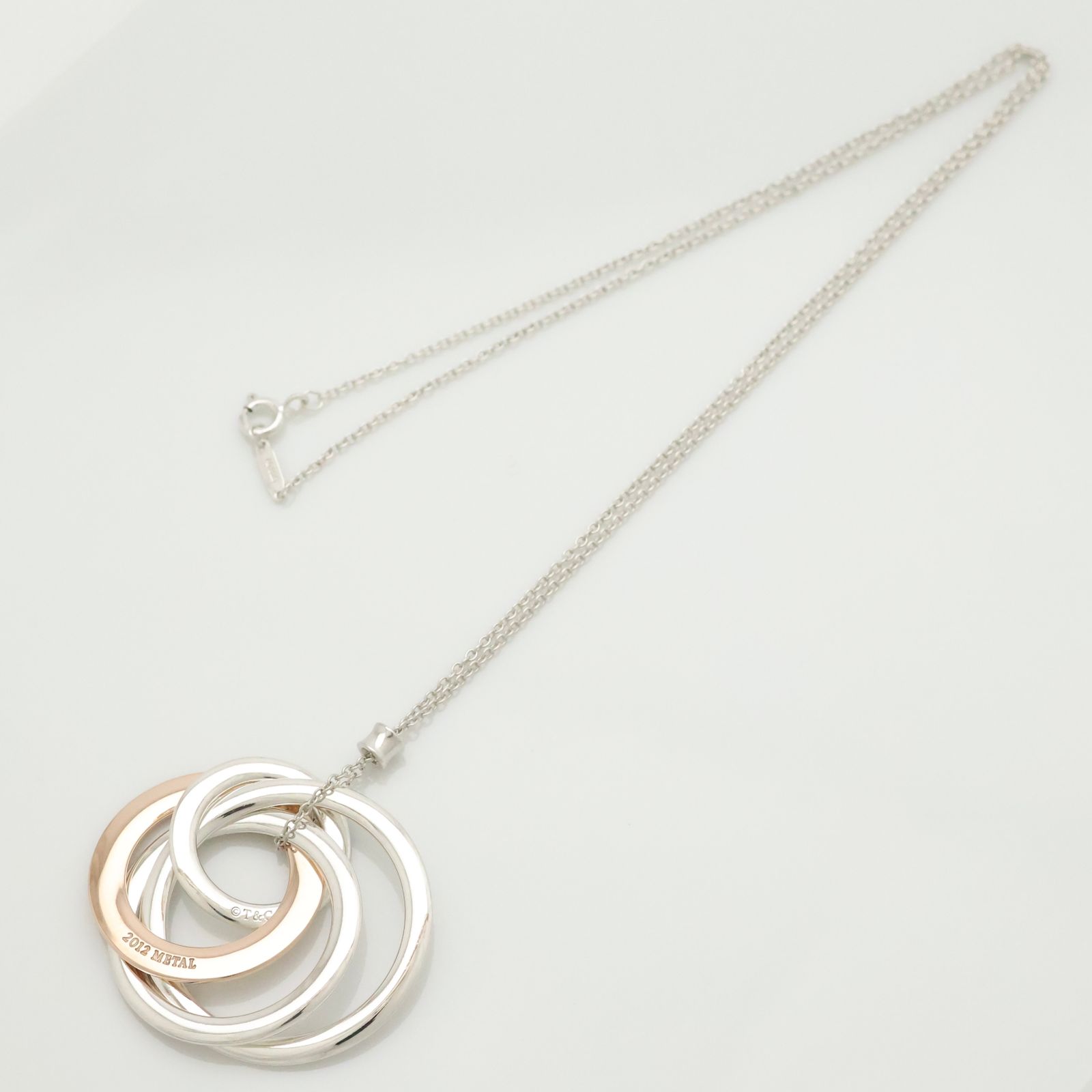 美品】ティファニー TIFFANY&Co. 4連 1837 インターロッキング
