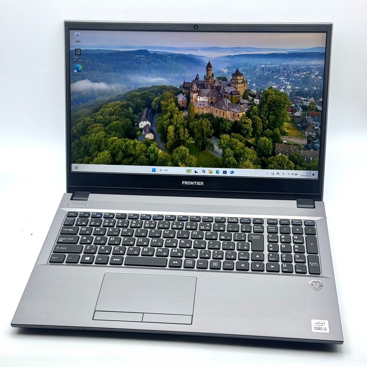 良品】FRONTIER ノートパソコン 15インチ NLC190 10世代 Core i5