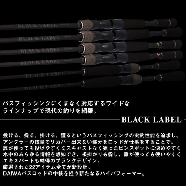 ダイワ 25 ブラックレーベル C66M-ST | 釣具 釣り フィッシング - メルカリ
