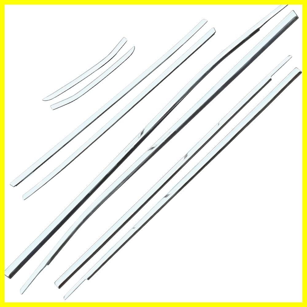 ヴォクシー/ノア 80系 前期/後期 ウェザーストリップモール ウィンドウ ガーニッシュ 鏡面 カスタム パーツ 現行 NOAH VOXY 外装 EX437　 サイド ウィンドウ モール VOXY￥&frasl;NOAH 80系 ヴォクシー￥&frasl;ノア 後期