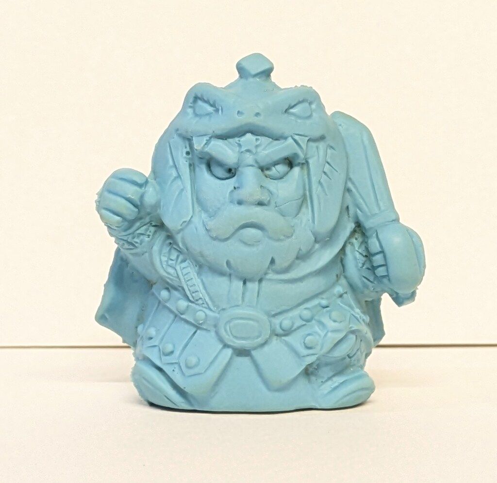 ビックリ吸い付きマン ブラックゼウス 水色