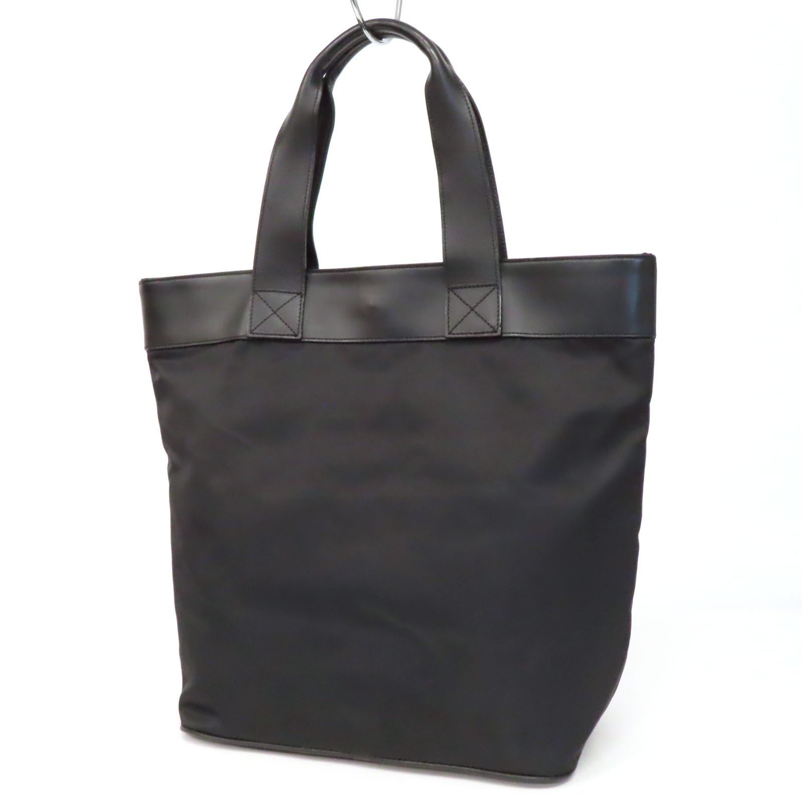 NG25049 美品 LANVIN SPORT ランバンスポーツ ロゴプレート トート 