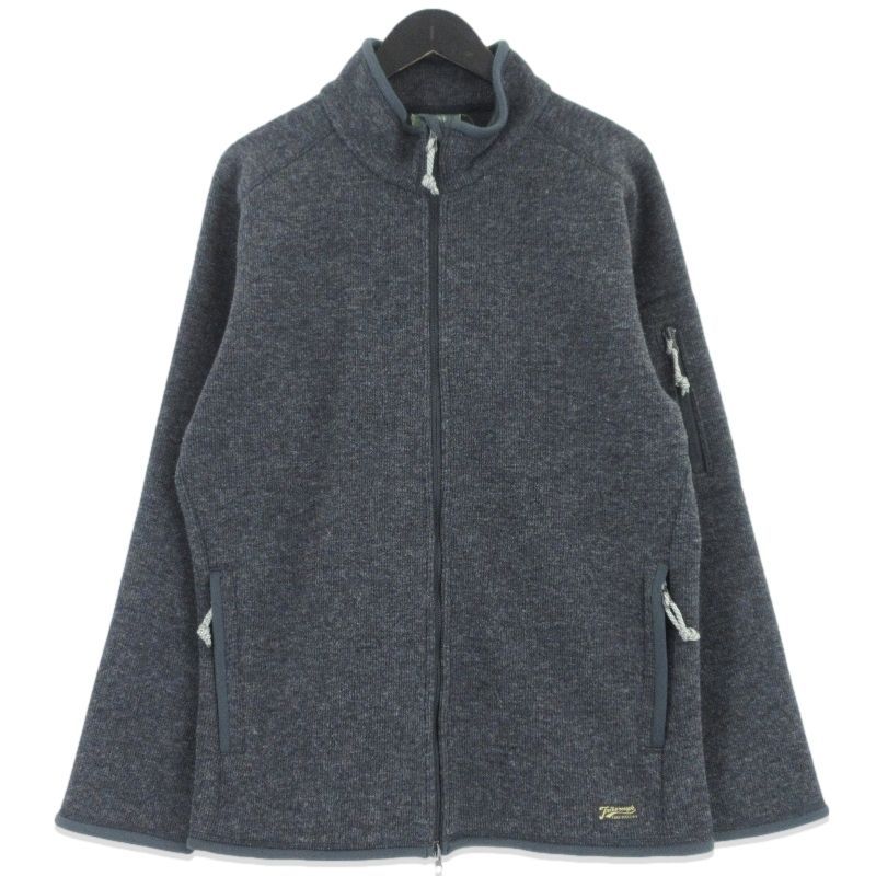 COLIMBO コリンボ ニットジャケット ストレッチ 内部フリース ストレッチ グレー XL 70016903