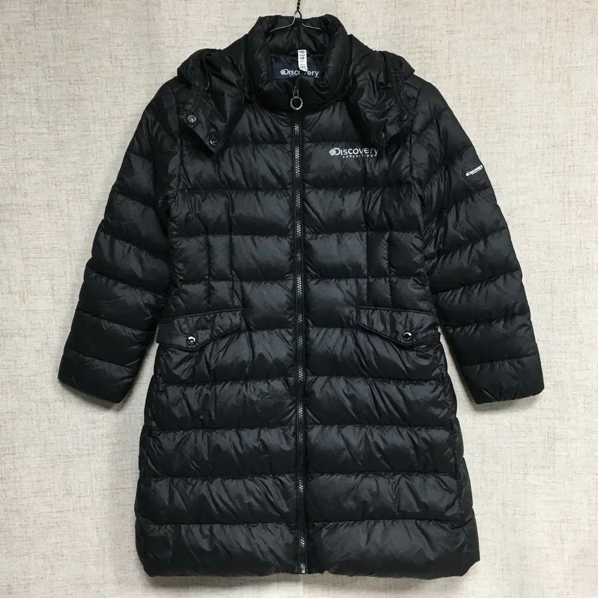 【雷市場（ポンジャン）商品韓国直送】 DISCOVERY キッズ グース 軽量 ダウンジャケット ロング丈 140