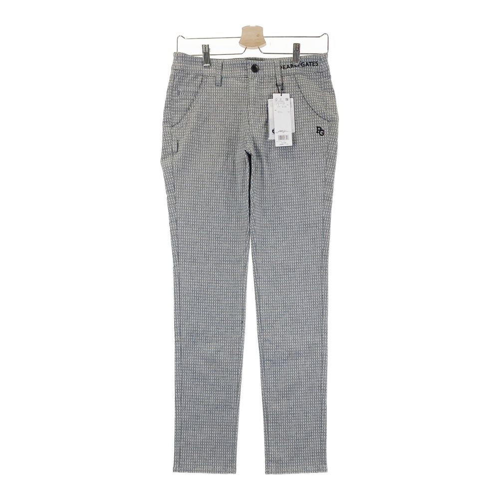 サイズ 0 PEARLY GATES パーリーゲイツ 055-2231004 ストレッチパンツ 総柄 グレー系 240101543673 ゴルフウェア レディース ストスト