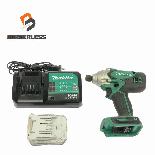 makita マキタ 14.4V 充電式インパクトドライバ M695D バッテリー 14.4V 1.3Ah 充電器付き 電動工具 日曜大工 107929