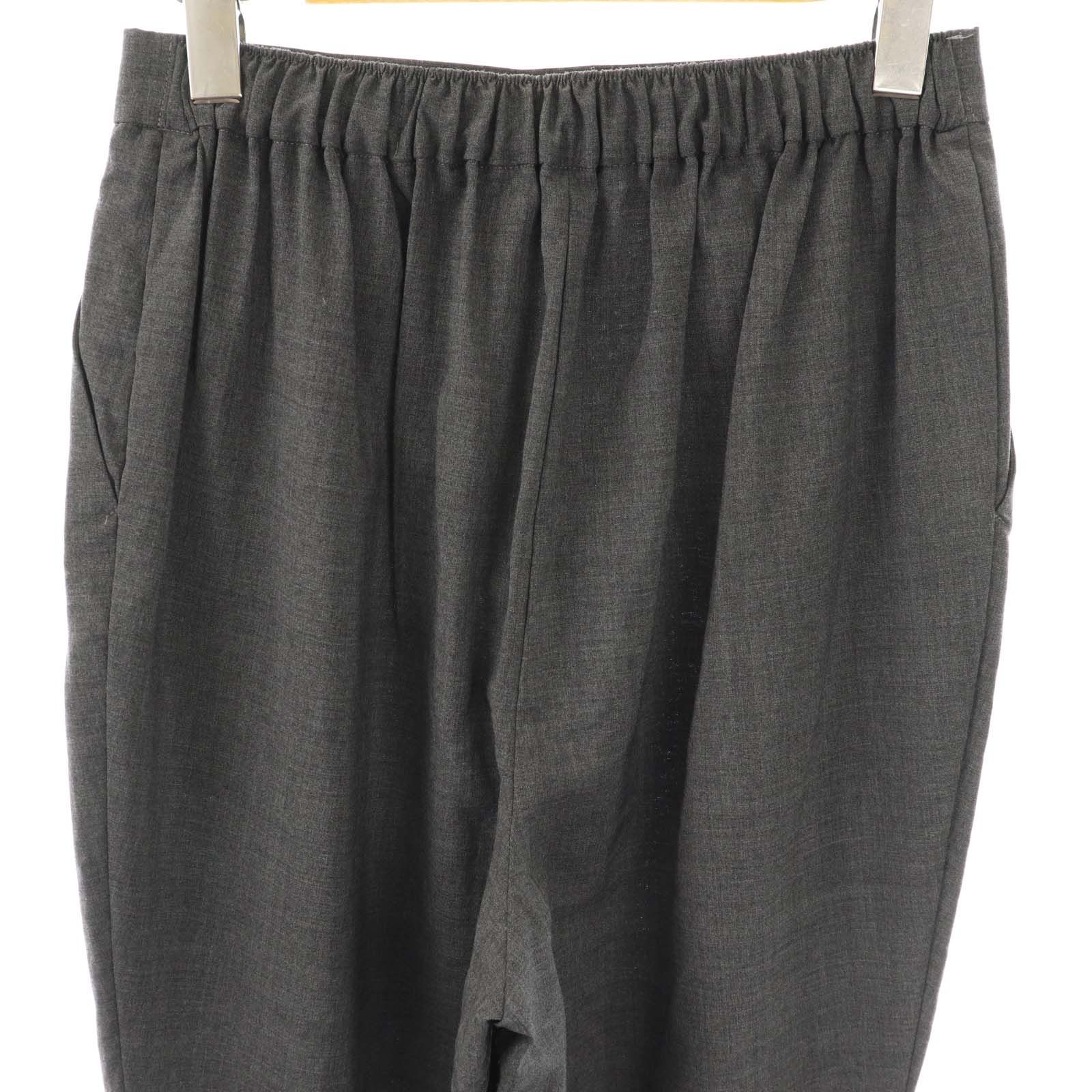 エンフォルド ENFOLD ライトウールテーパードパンツ 40  