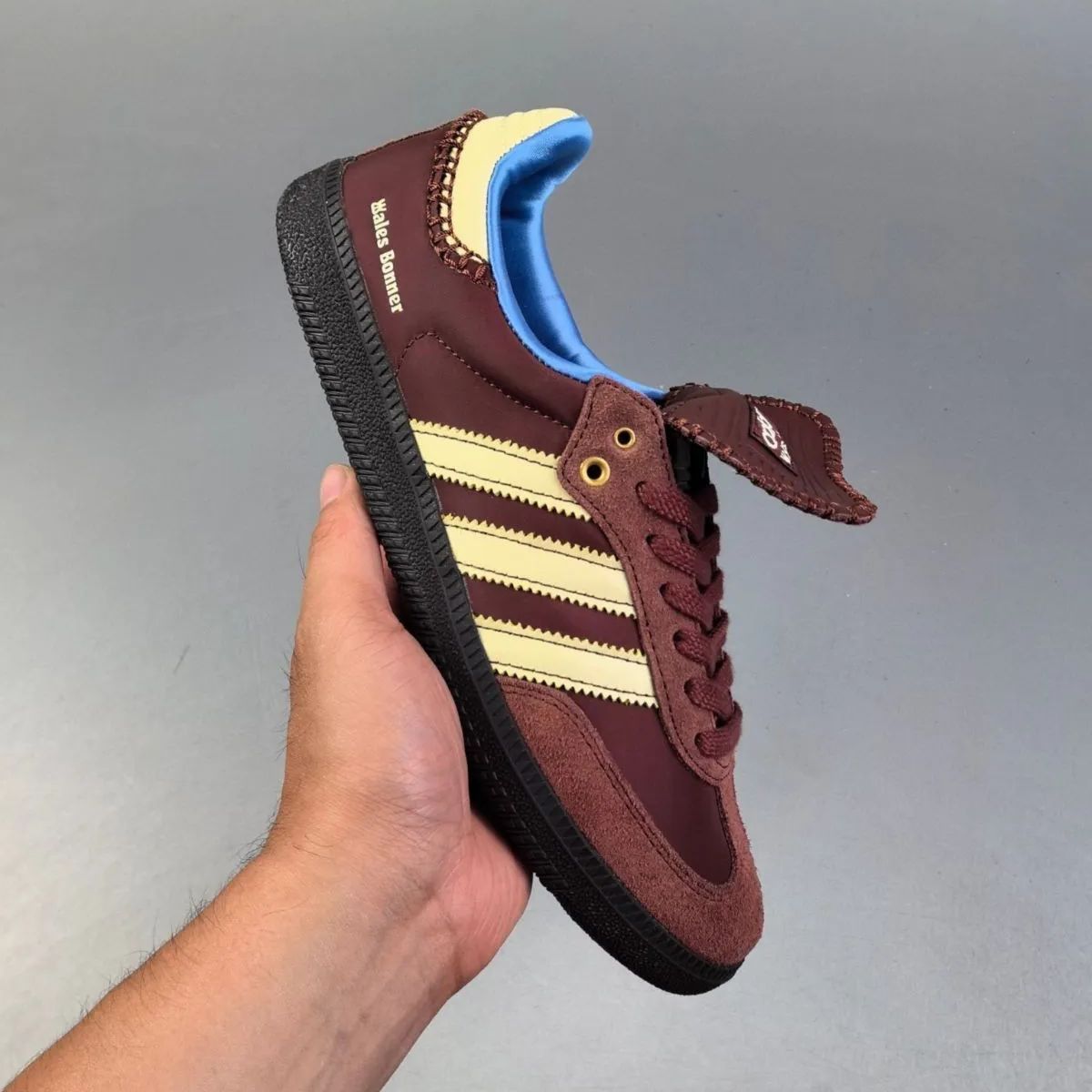 新品未使用 ウェールズ・ボナー × アディダス オリジナルス サンバ IE0579 WALES BONNER × ADIDAS ORIGINALS  SAMBA - メルカリ