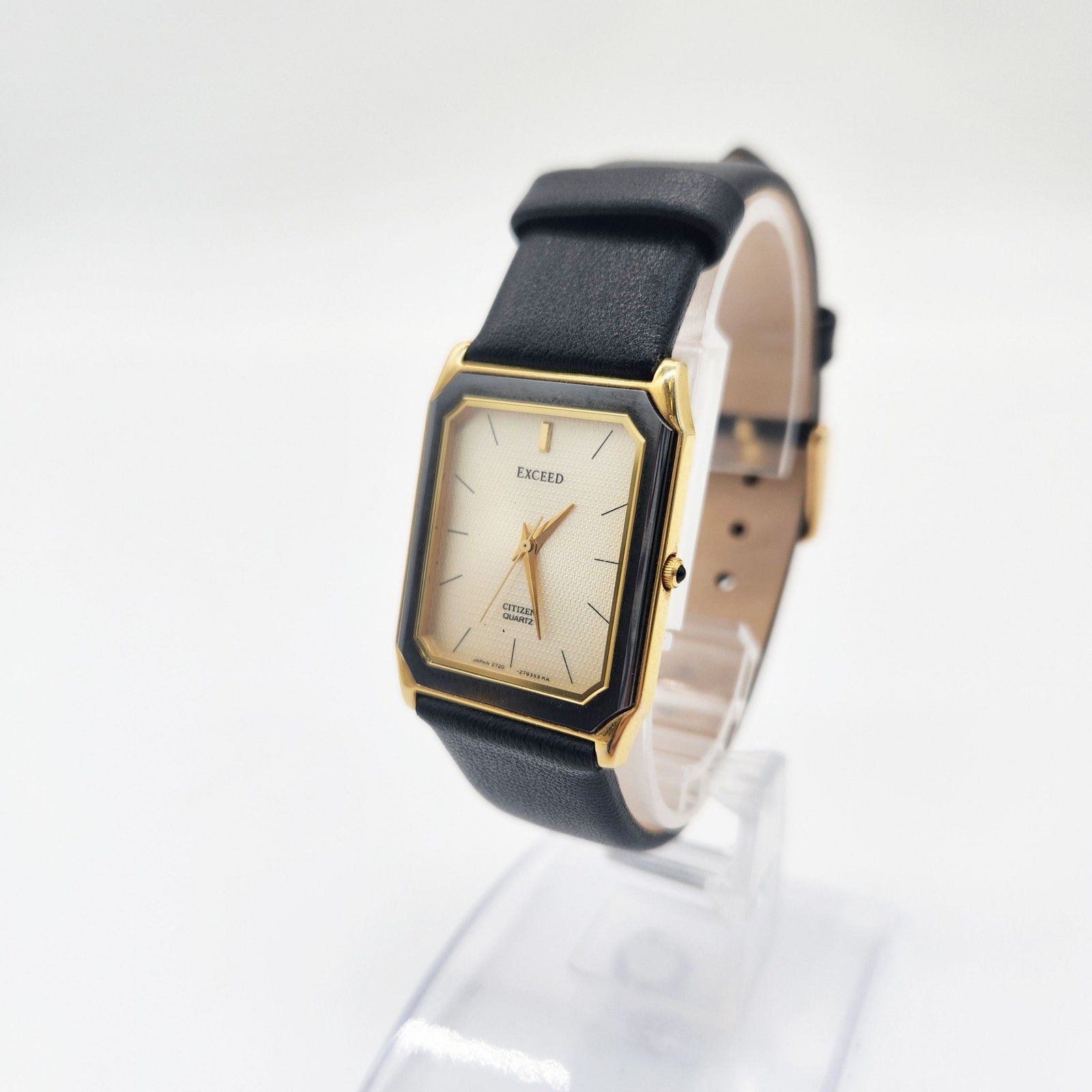 美品】CITIZEN シチズン exceed エクシード 2730-274440Y 黒 金