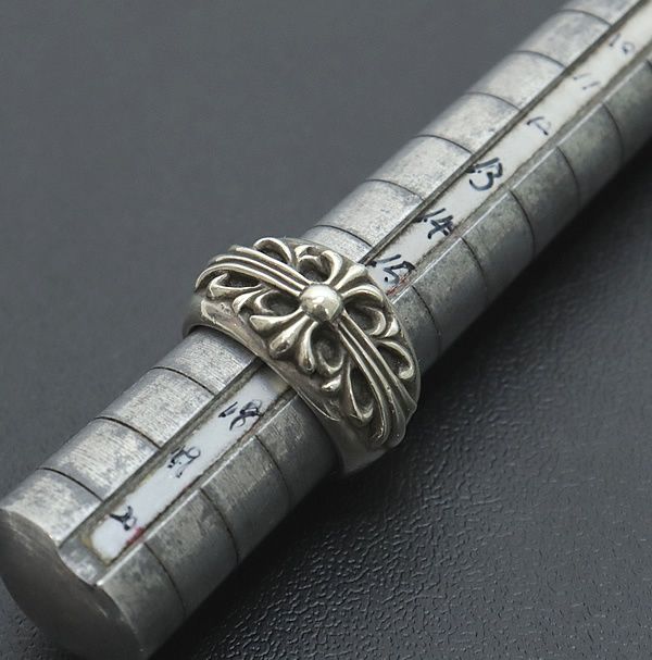CHROME HEARTS 銀座店 クロムハーツ フローラルクロス リング 指輪