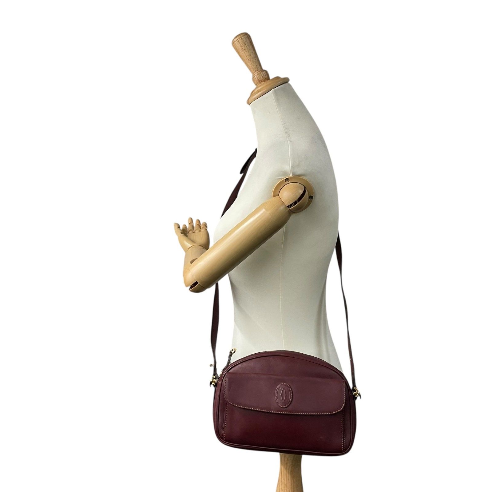 極美品 Cartier カルティエ マストライン ショルダーバッグ 肩掛け可