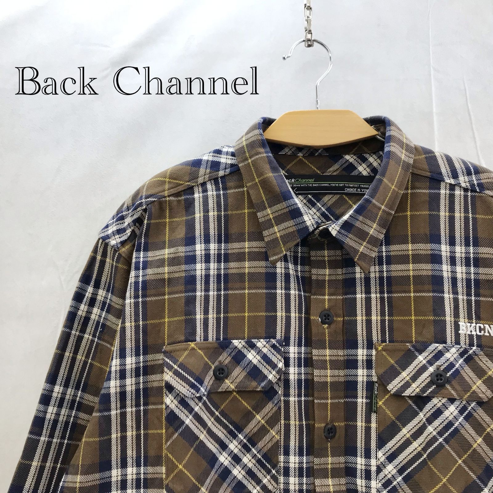 Back Channel CHECK WORK SHIRT バックチャンネル チェックワーク 