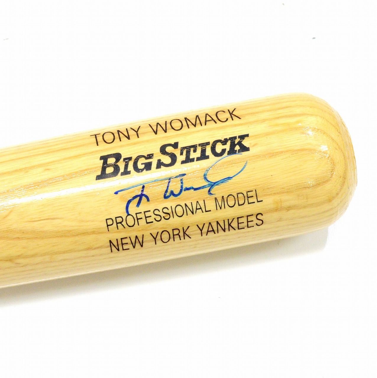 ニューヨークヤンキース 2003年 メモリアル バット TONY WOMACK ニューヨークヤンキース 2003年 メモリアル バット TONY WOMACK
