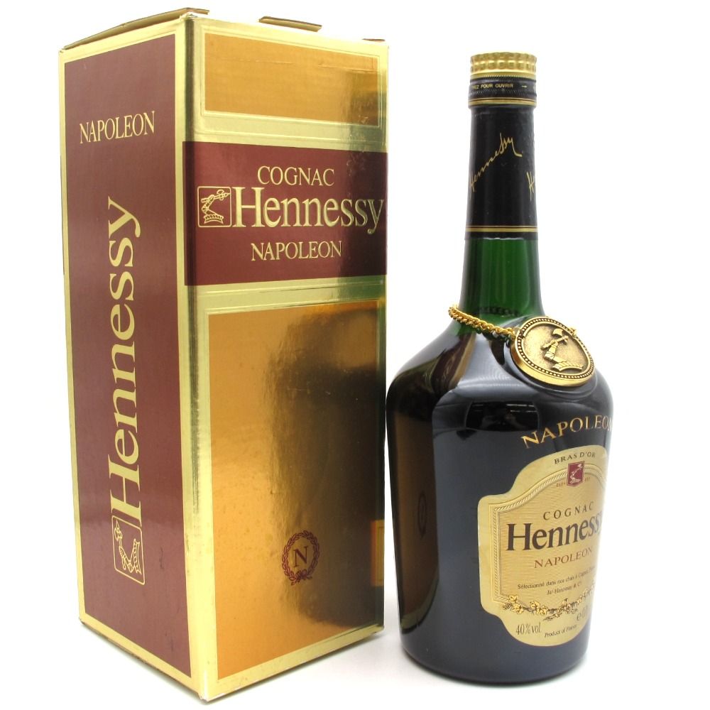 Hennessy ヘネシー ブランデー ナポレオン NAPOREON コニャック COGNAC グリーン クリアボトル 700ml 40% 洋酒 古酒  未開栓 - メルカリ