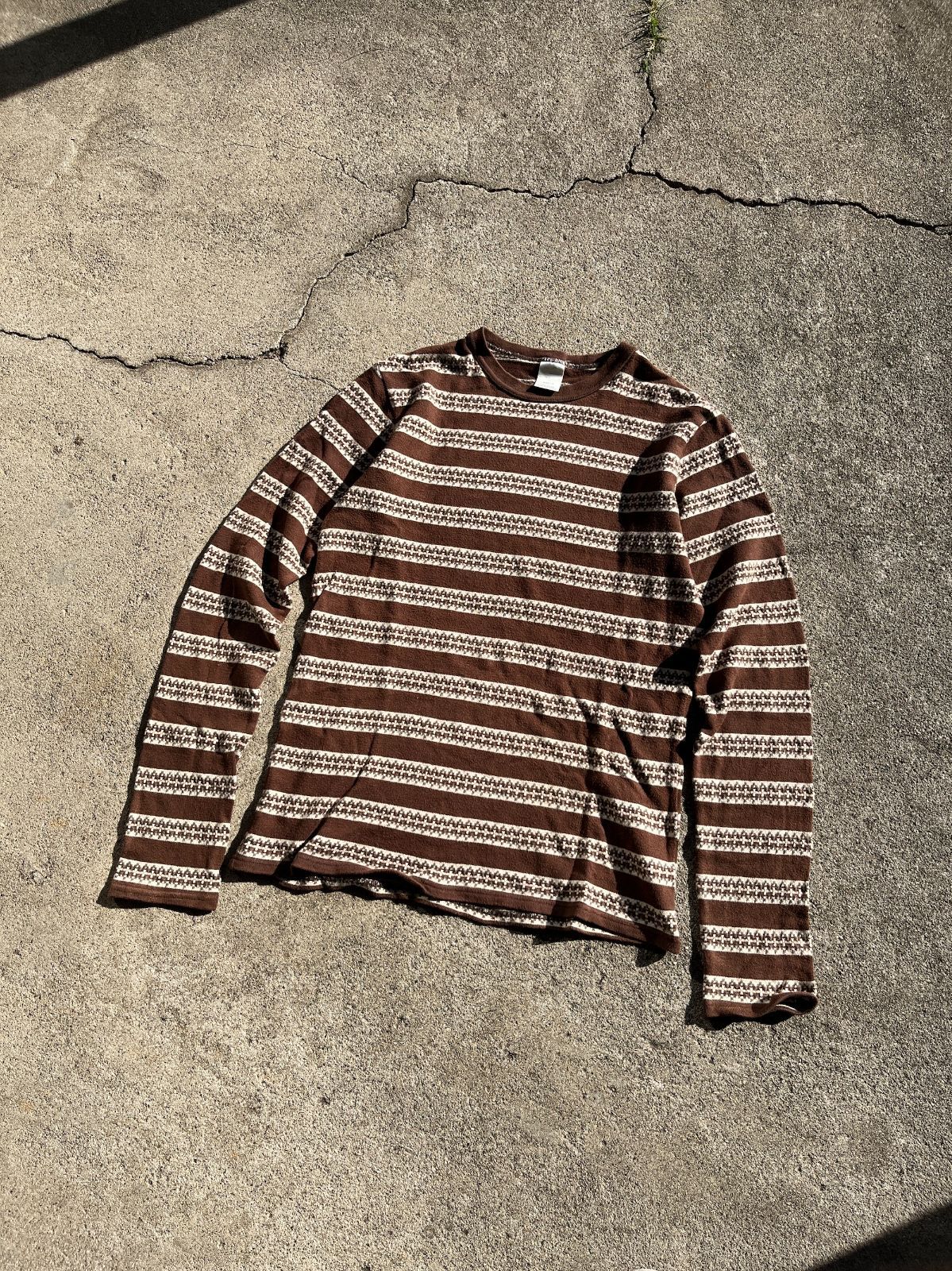 2002AW Number (N)INE NOWHERE MAN Jacquard L/S Shirt ナンバーナイン