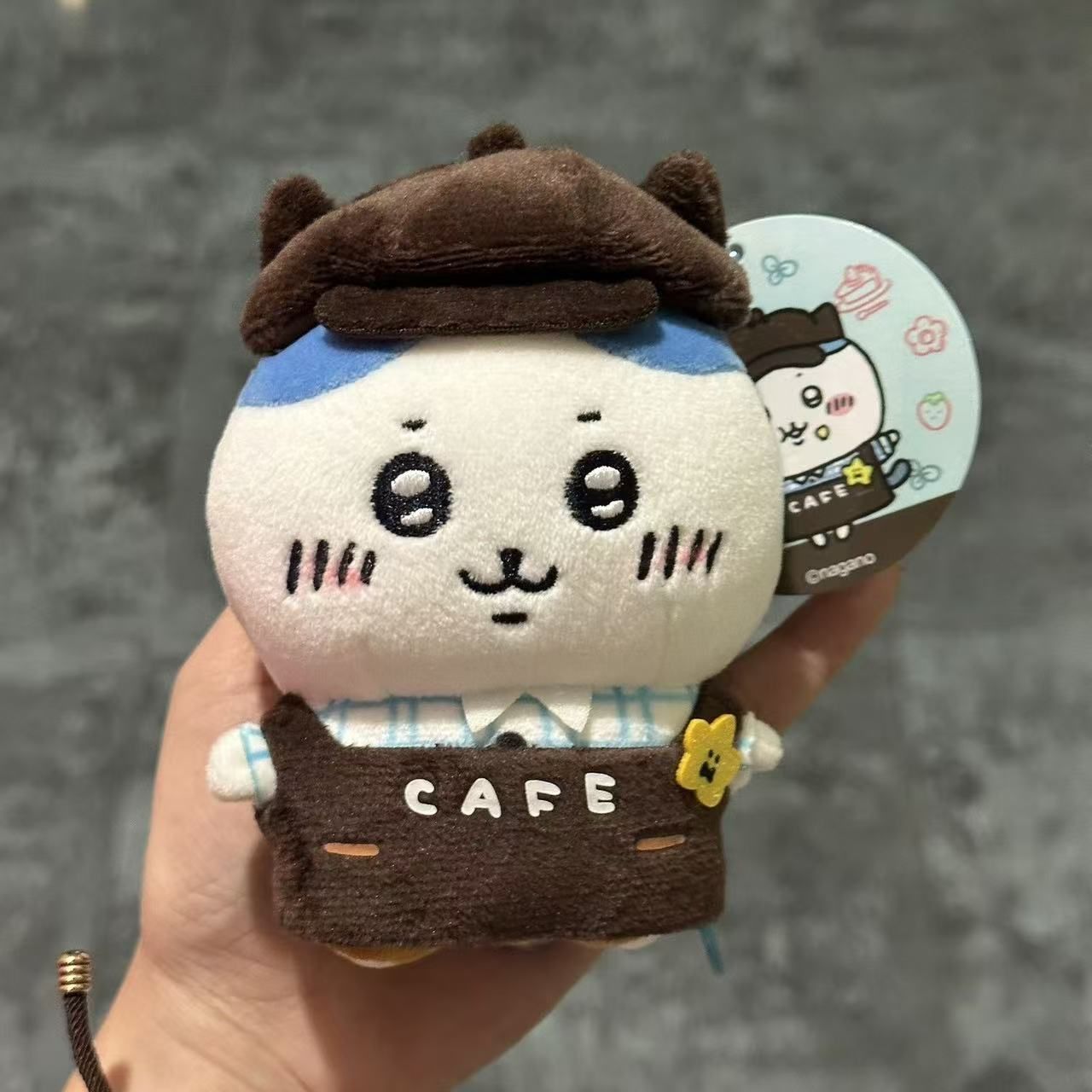 カフェの店員さんミニマスコット○ちいかわ・ハチワレ・うさぎ ちい
