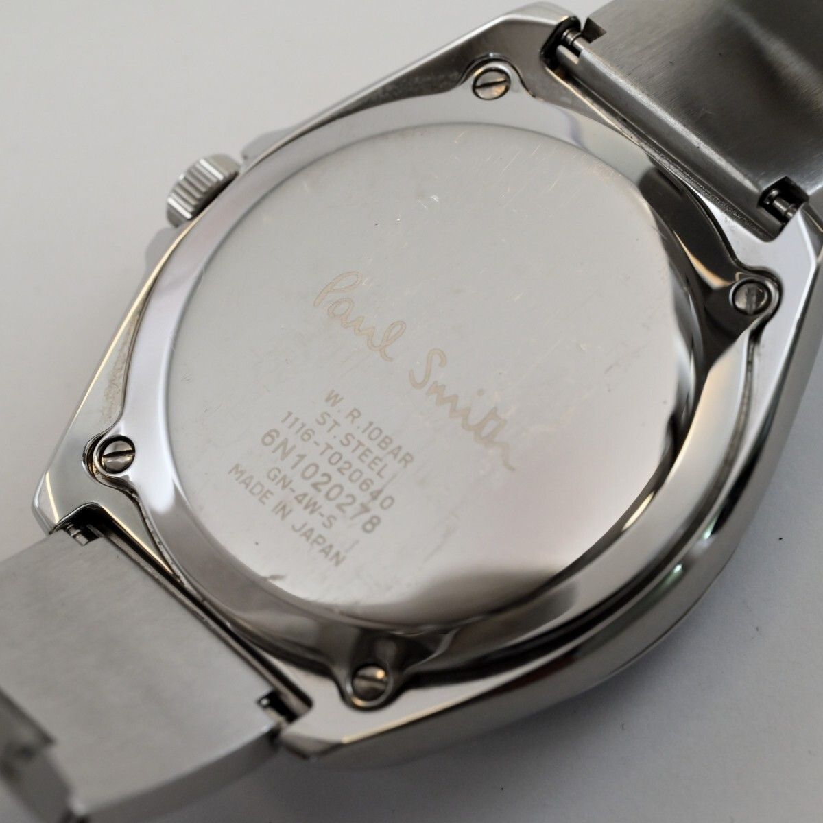 電池交換済み 良品 ポールスミス 男性用腕時計 Paul Smith CLOSED EYES