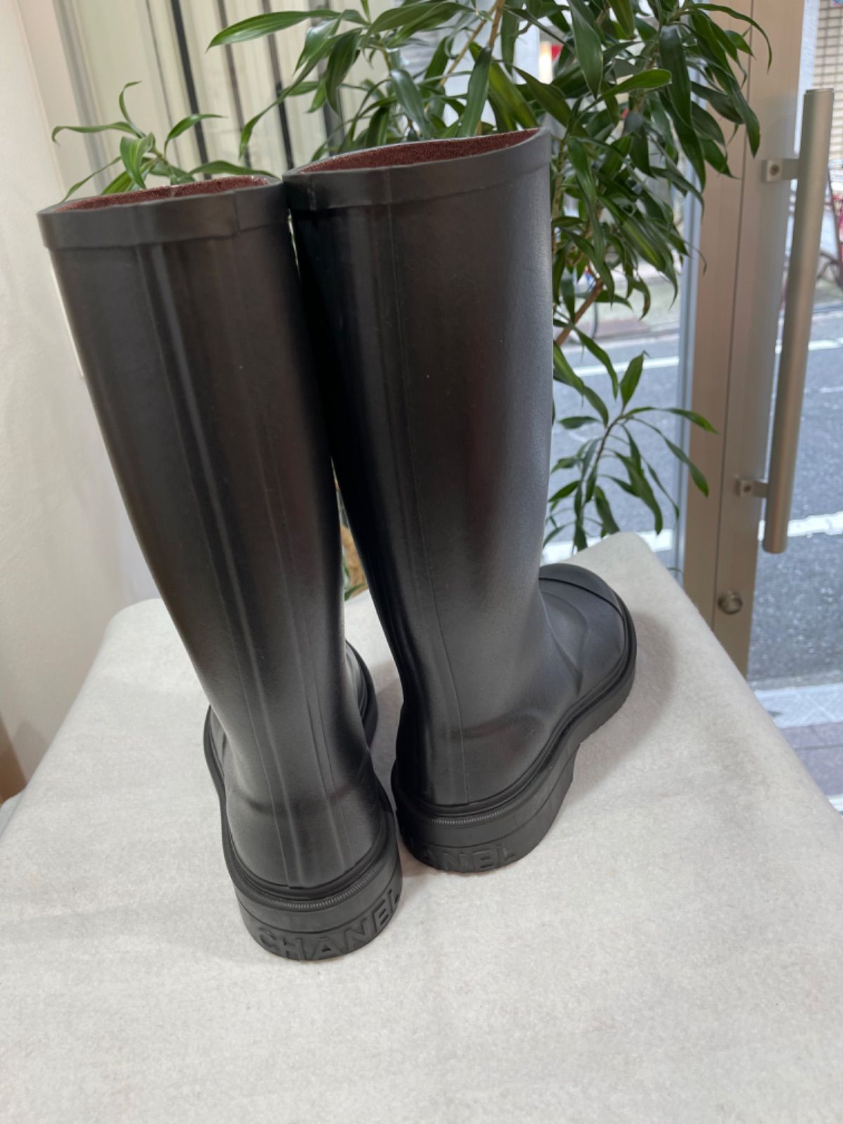 美品】CHANEL シャネル G38355 X56326 94305 ロング レイン