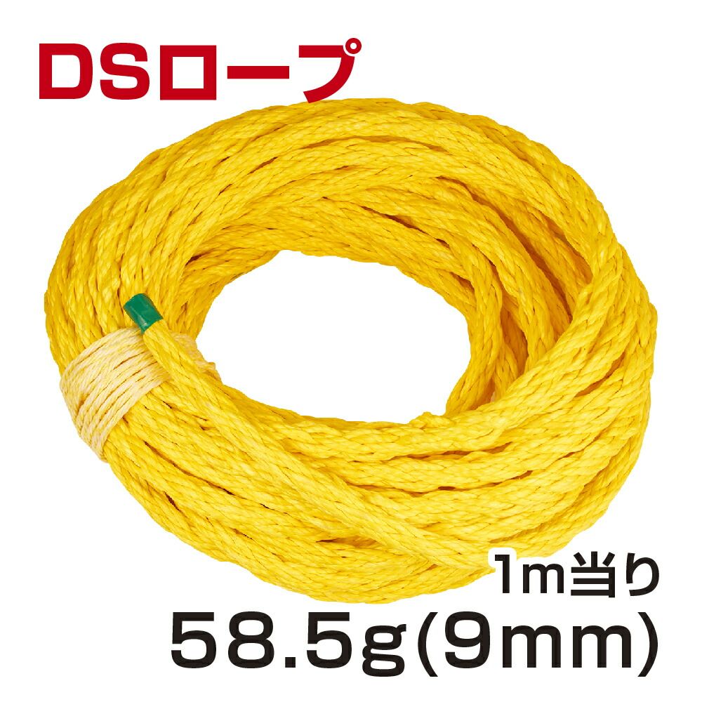 DSロープ9mm50m 加工あり
