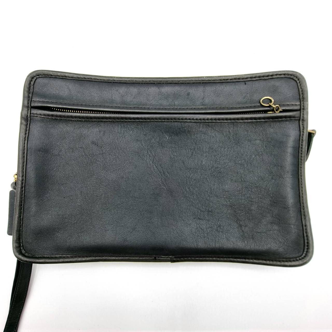 Coach セカンドバッグ レザー/ファブリック Black 【中古】 ユニセックス