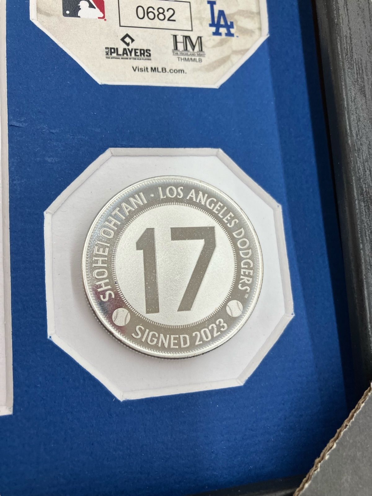 SG00001 現状品 タレントグッズ 大谷翔平 ドジャース 移籍記念 ダブル