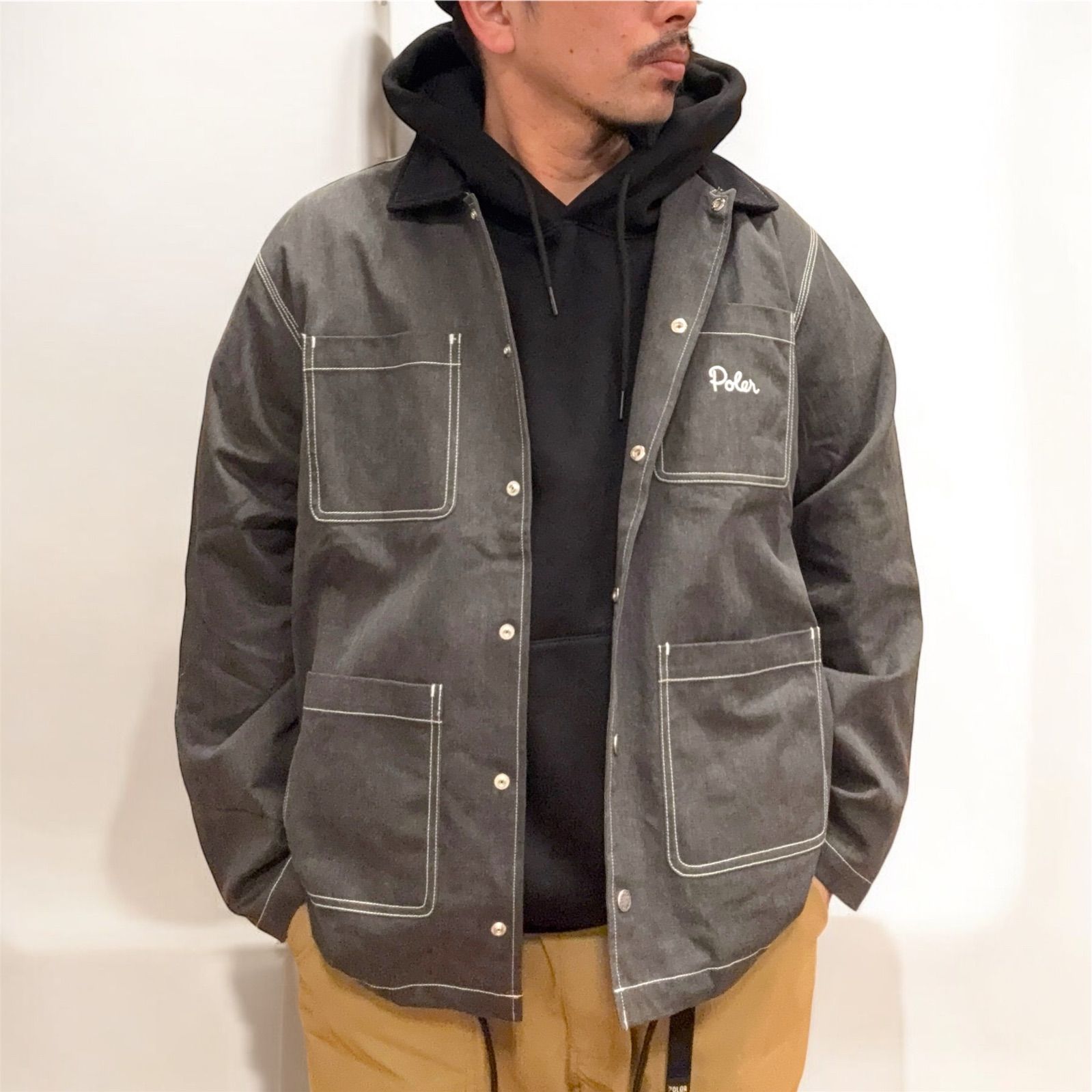 POLER COVERALL JACKET / 233mcv0034 ポーラー ジャケット カバーオール