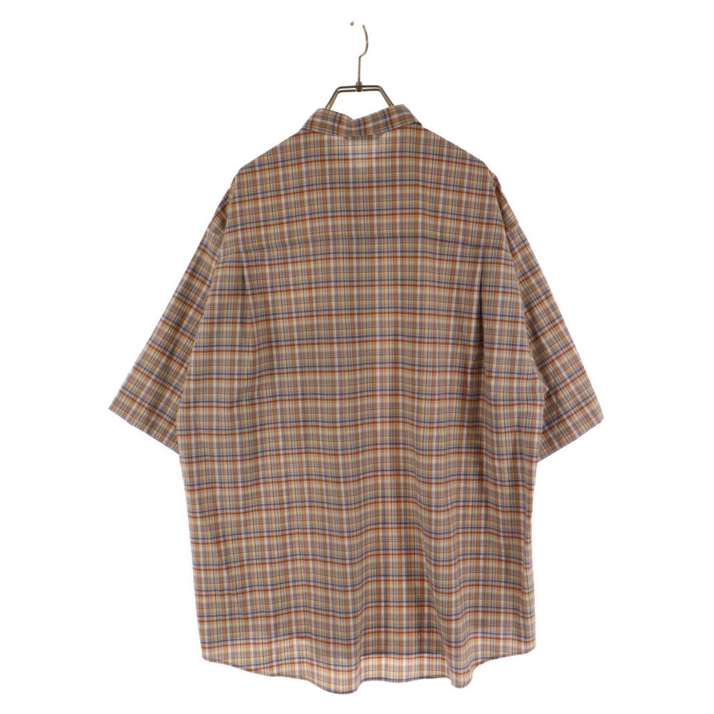 AURALEE (オーラリー) 21SS チェック柄 半袖シャツ A21SS02LC