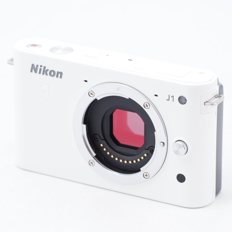 Nikon NIKON 1 J1 ズームレンズキット WHITE 美品】ニコン Nikon1 J1