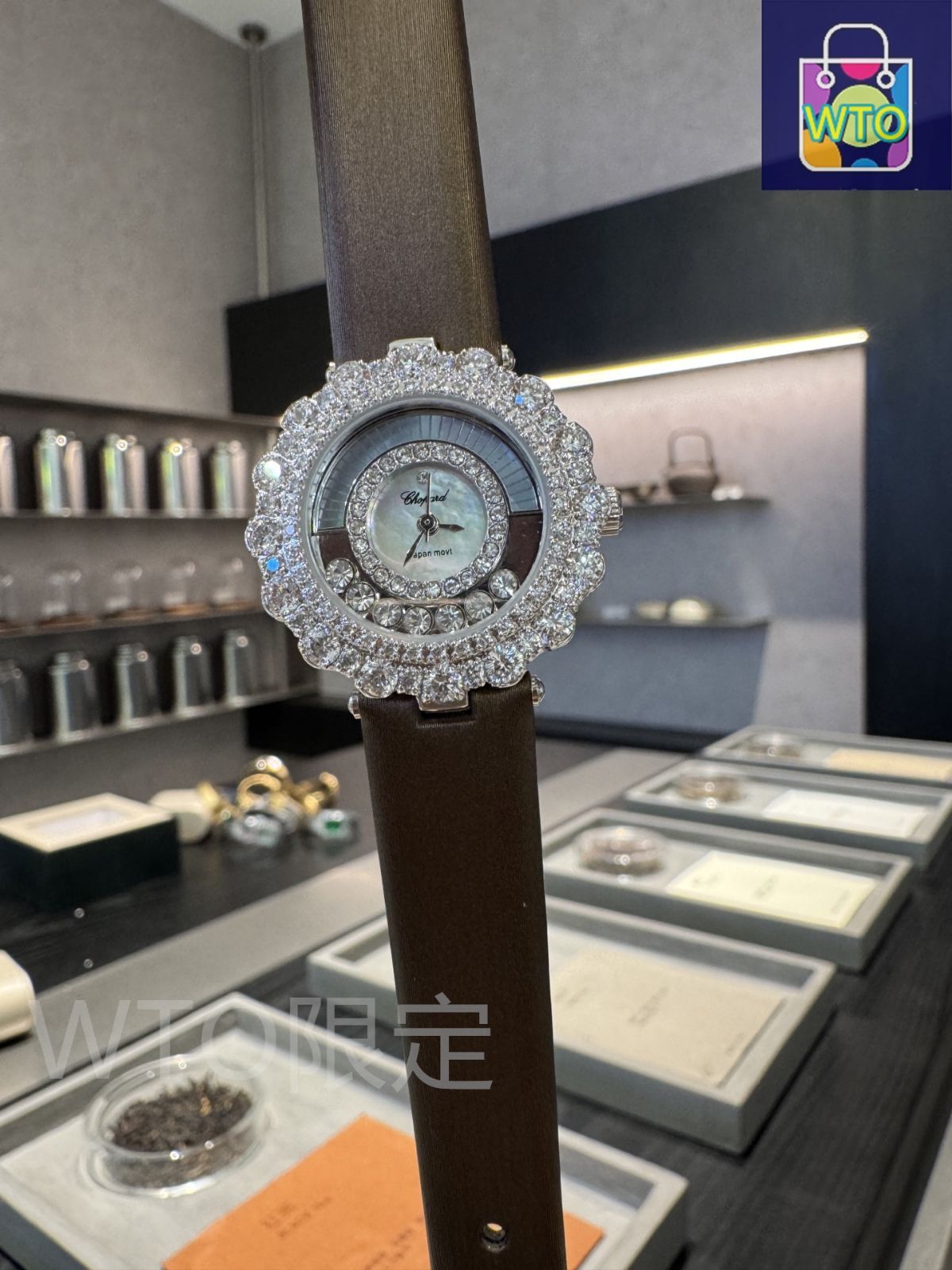 ショパール時計原産地証明書付き 今日特価】Chopard ショパール Happy Diamonds ジュエルウォッチ