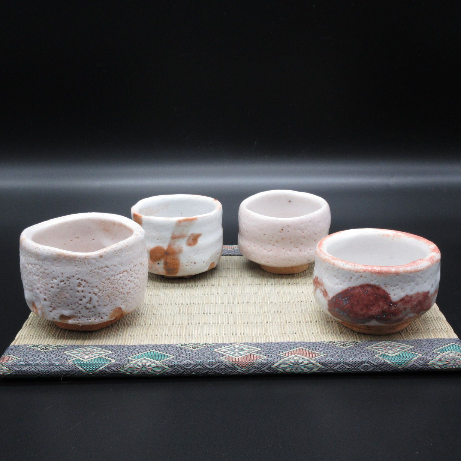 美濃 織部 志野 ぐい呑みセット