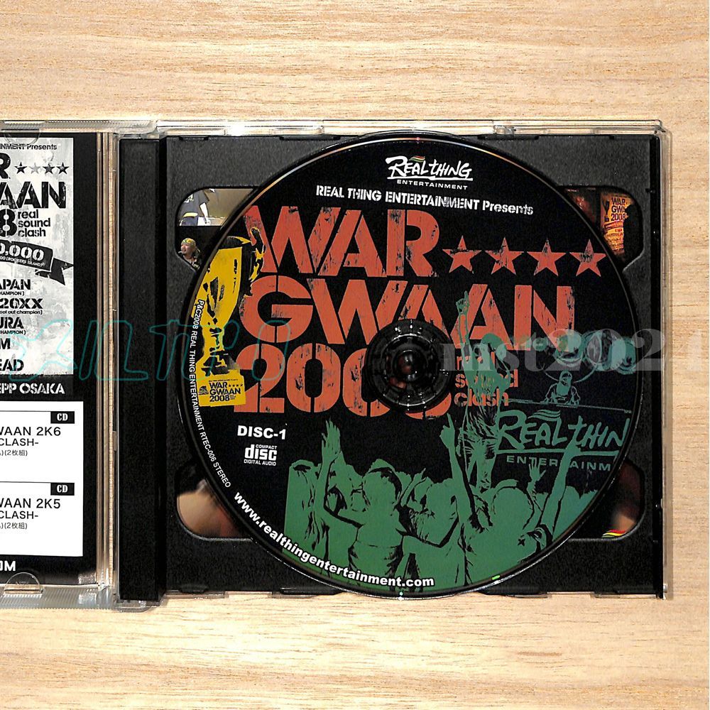 レゲエ】WAR GWAAN 2K8 (2CD) ~Arsenal Japan Captain-C 20XX King レゲエ】WAR GWAAN 2K8 (2CD) ~Arsenal Japan Captain-C 20XX King