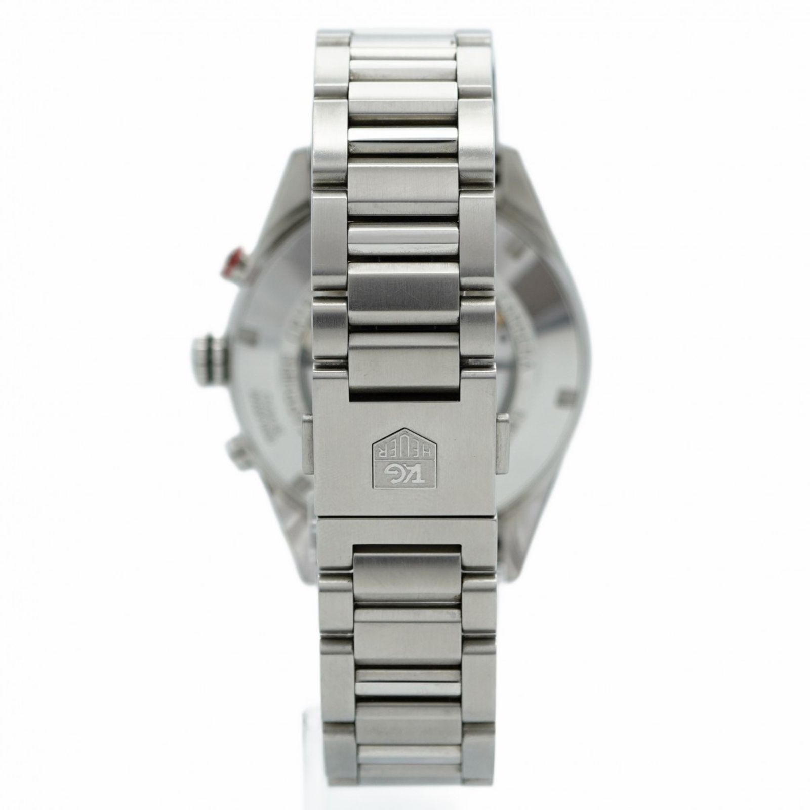 タグホイヤー カレラ CV 2 A 1 R 黒文字盤腕時計 メンズ