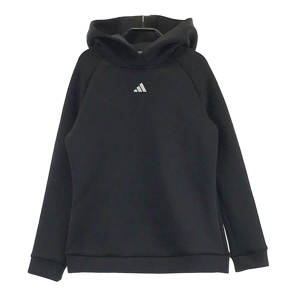 サイズ：L ADIDAS GOLF アディダスゴルフ 2023年モデル ダンボールニット パーカー  ブラック系 [240101320781] ゴルフウェア レディース ストスト