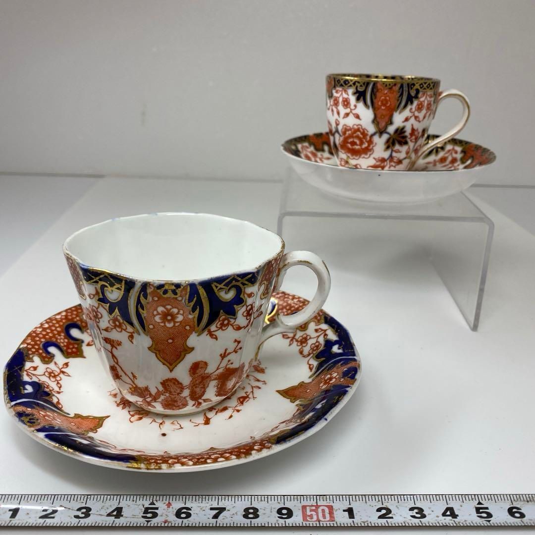 ロイヤルクラウンダービー カップ＆ソーサー 2客 東さ6-1019