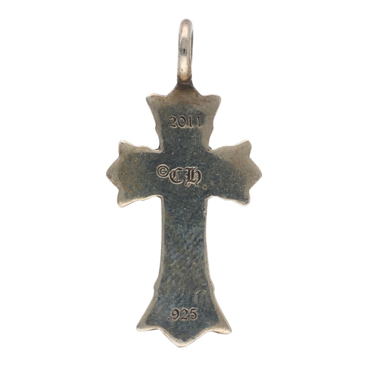 中古】 CHROME HEARTS クロムハーツ ダブルCHクロスチャーム