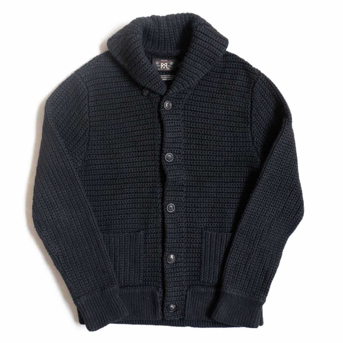 傑作】美品 RRL NATIVE SHAWL COLLAR CARDIGAN ダブルアールエル