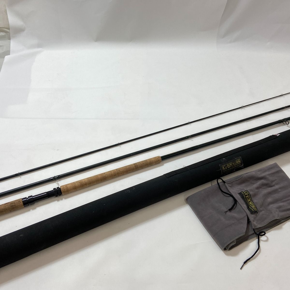 Gルーミス フライロッド GL4 15’＃10/11 FR18010 ケース付 ΨΨG.loomis Gルーミス フライロッド GL4 15'＃10/11 ケース付