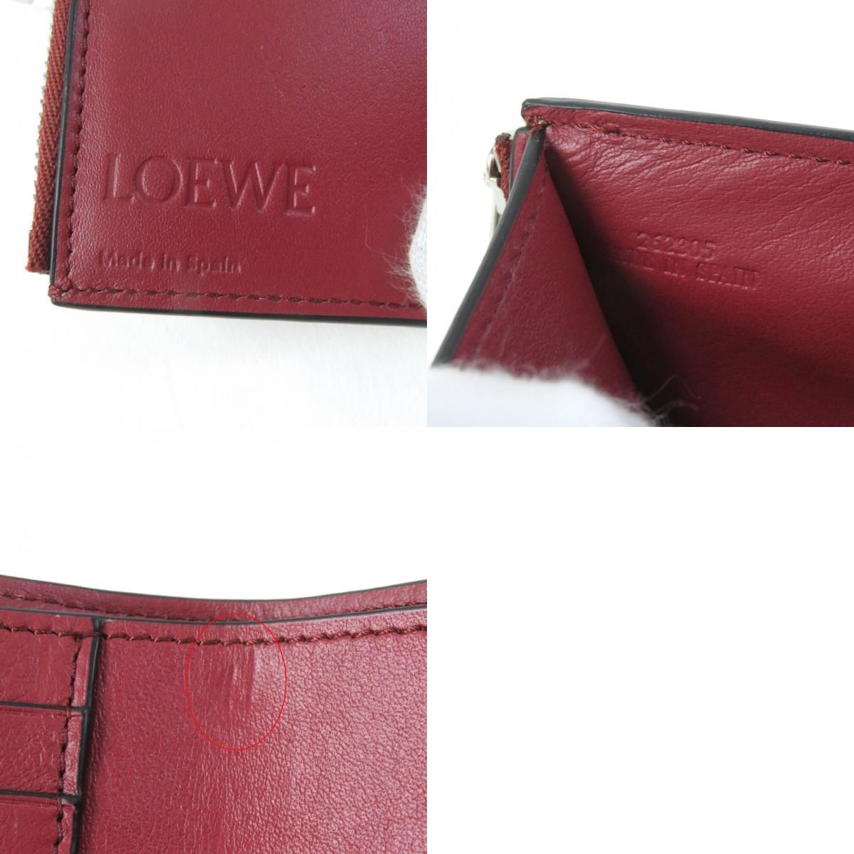 極美品☆LOEWE ロエベ C660S86X01 バーティカル ウォレット スモール 現行品 アナグラムロゴ 三つ折り財布 ライトキャラメル/ピーカン  保存袋付き スペイン製 レディース 定価88,000円 - メルカリ