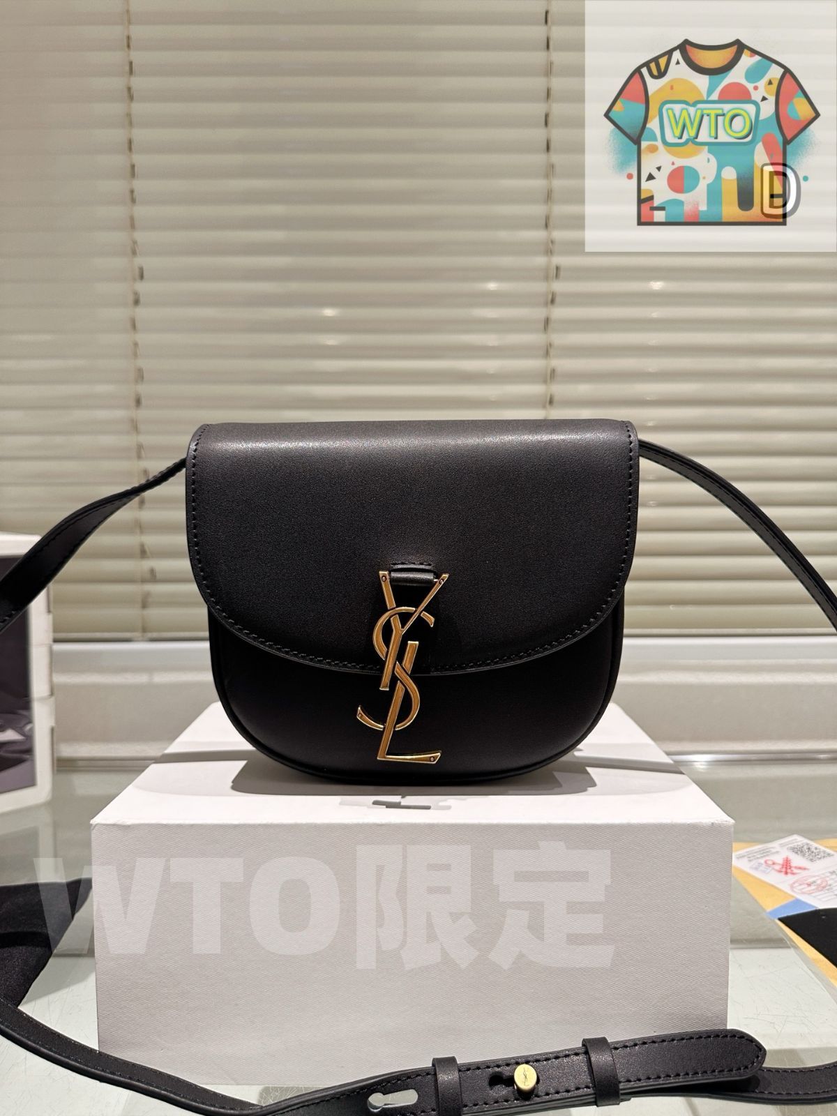 今日 YSL Kaia Small Satchel イエスル サン ローラン カイア スモール サッチェル-WTO輸入
