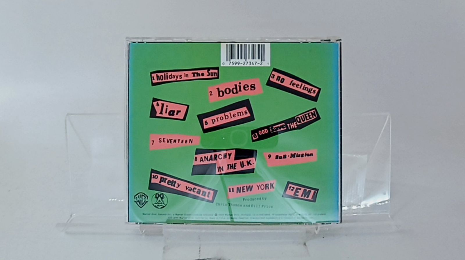 輸入盤CD☆セックス・ピストルズ/Sex Pistols□ Never Mind the