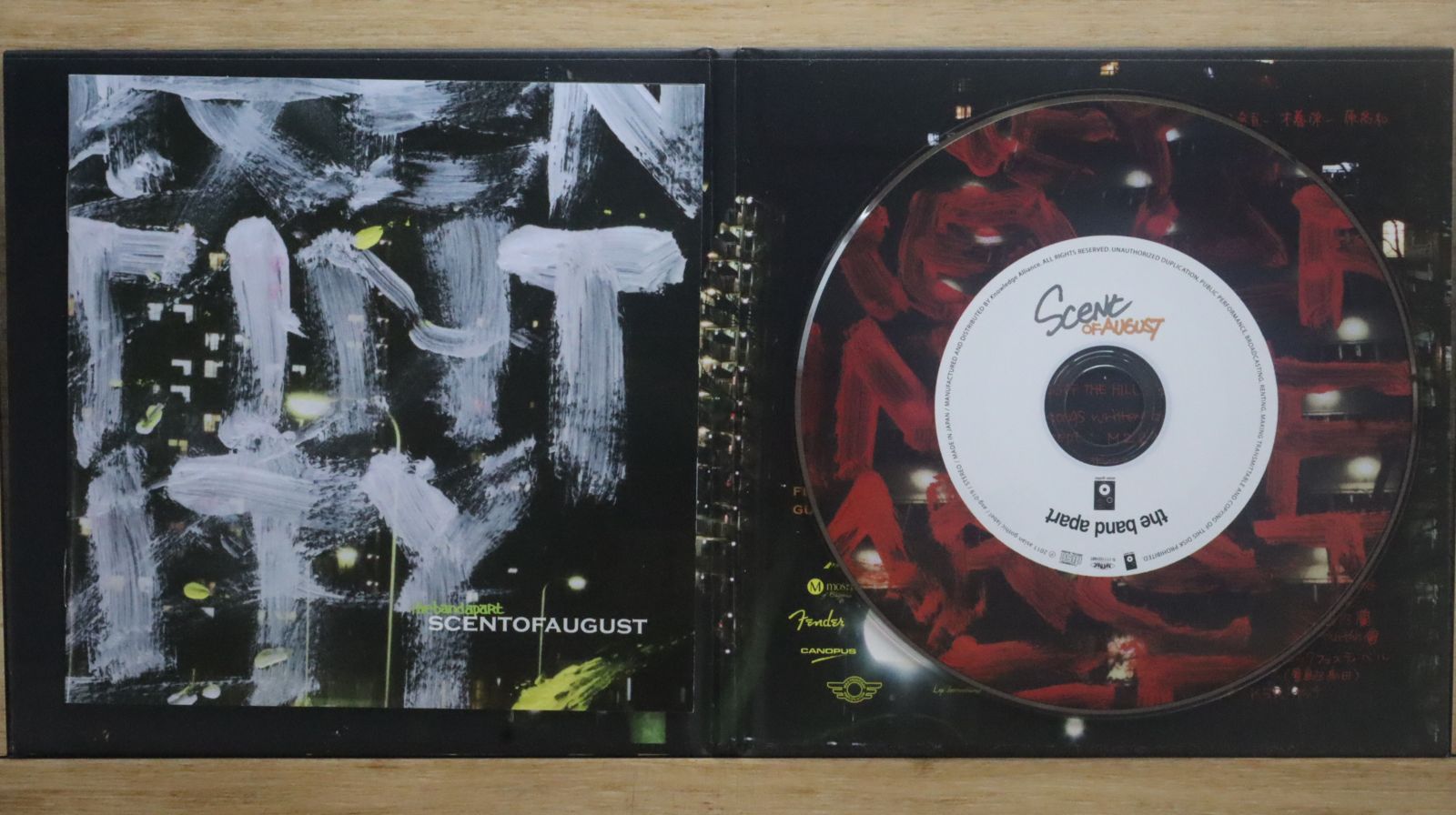 国内盤CD☆ザ・バンド・アパート/the band apart□ Scent of